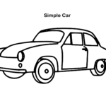 10 Car Coloring Sheets ALL ESL