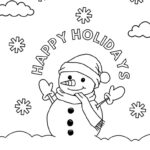 150 Free Christmas Coloring Pages For Kids Prudent Penny Pincher