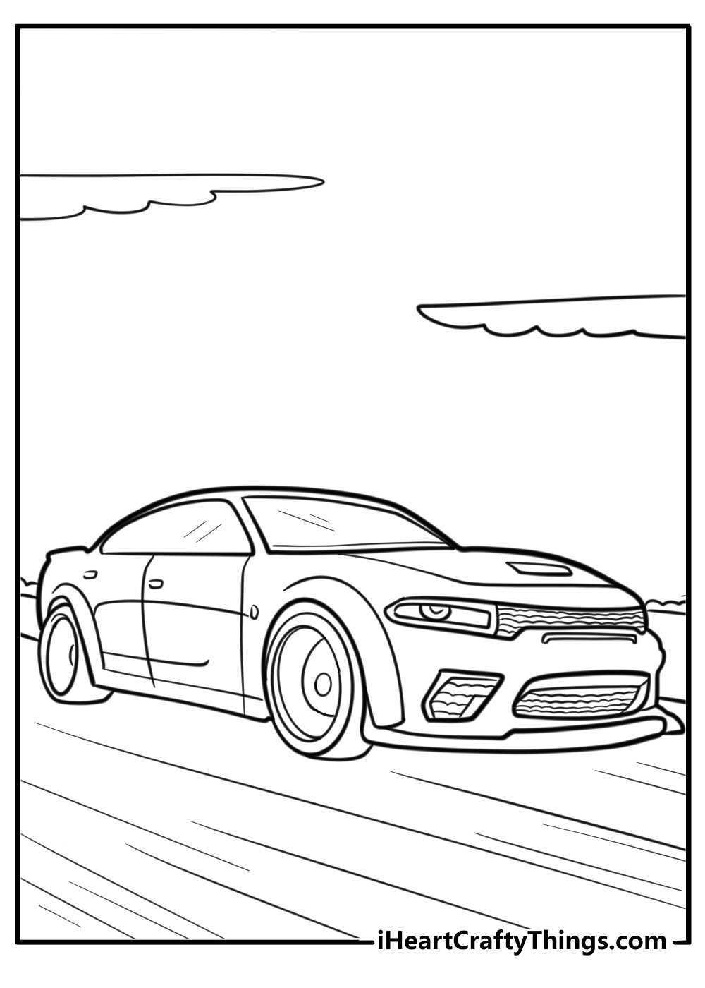 20 Dodge Challenger Hellcat Coloring Pages Free PDF Printables 20 Dodge Challenger Hellcat Coloring Pages Free PDF Printables