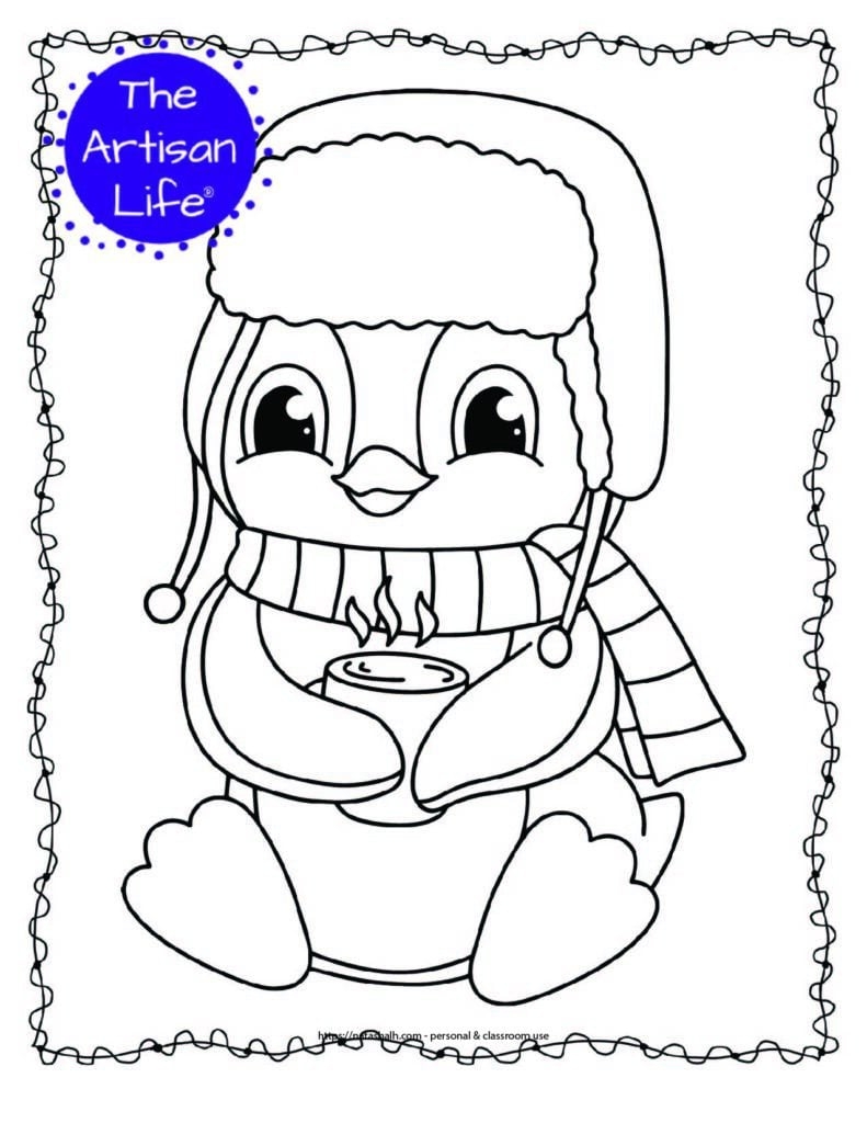20 Free Printable Winter Animal Coloring Pages For Kids The Artisan Life 20 Free Printable Winter Animal Coloring Pages For Kids The Artisan Life