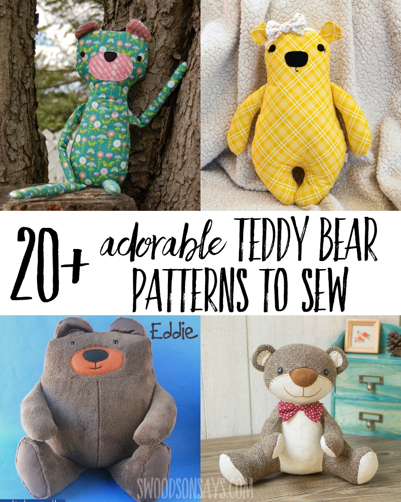 free printable stuffed animal patterns free printable stuffed animal patterns