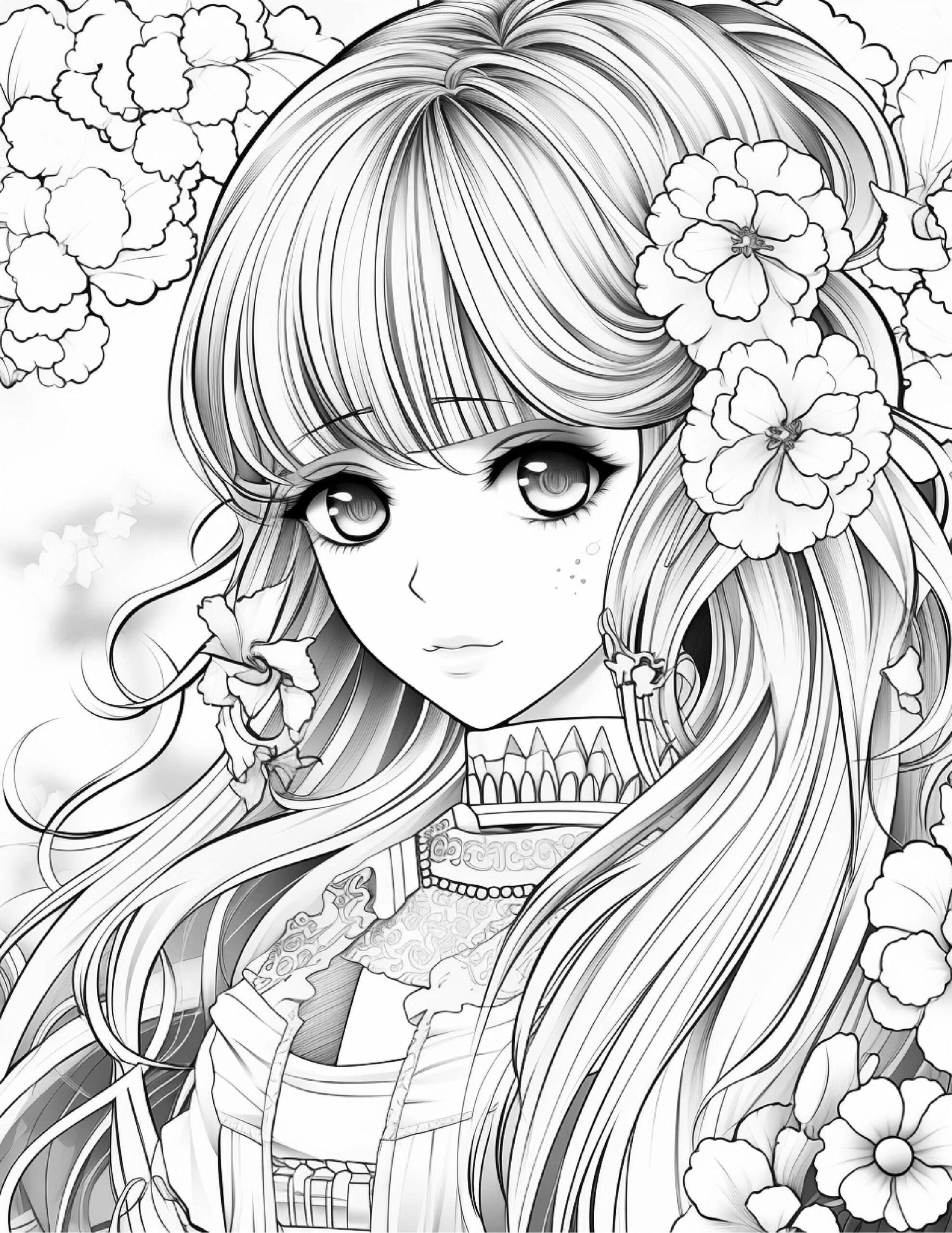 200 Anime Coloring Pages Printable Manga Art PDF Download Etsy 200 Anime Coloring Pages Printable Manga Art PDF Download Etsy