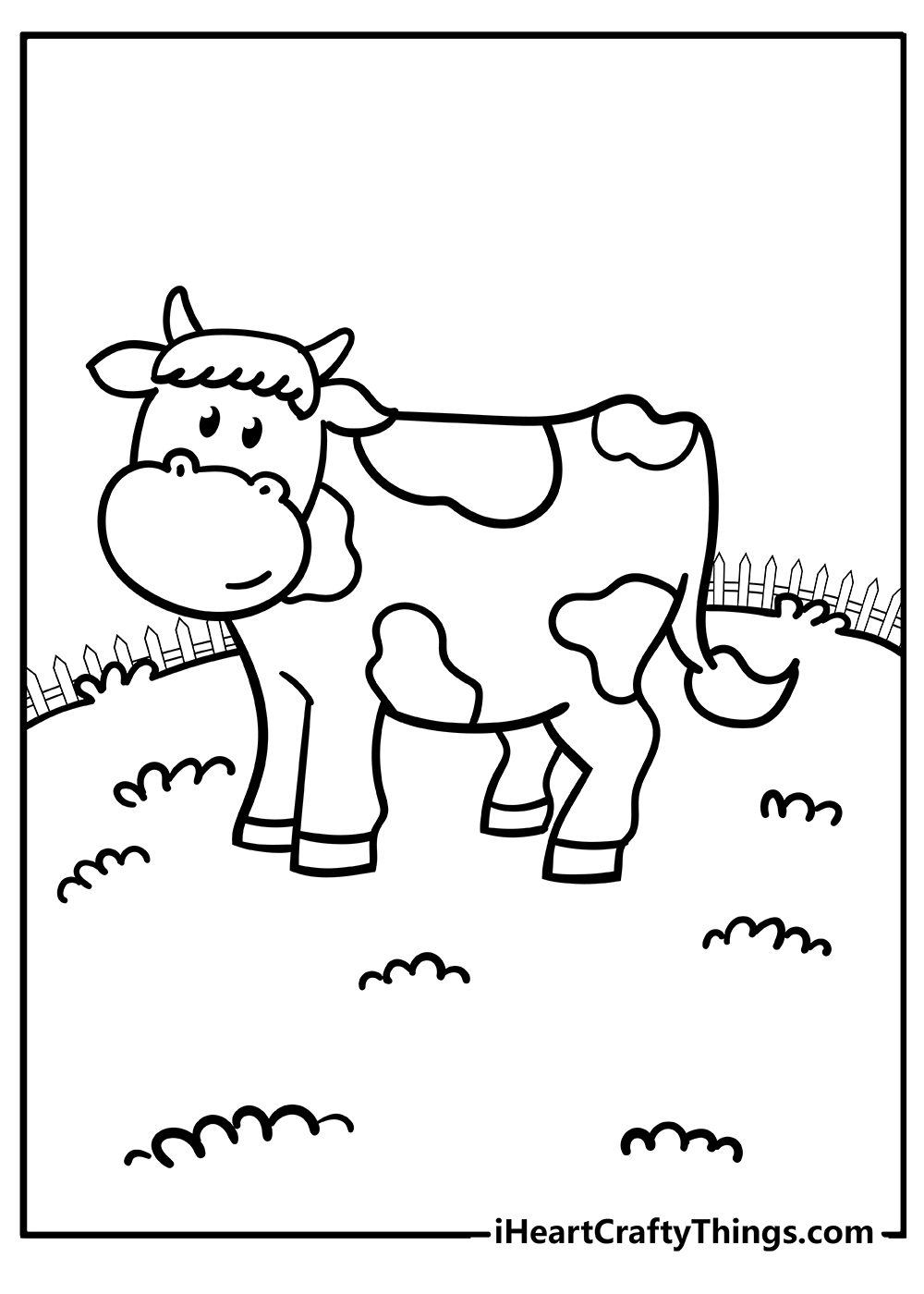 free printable coloring pages of farm animals