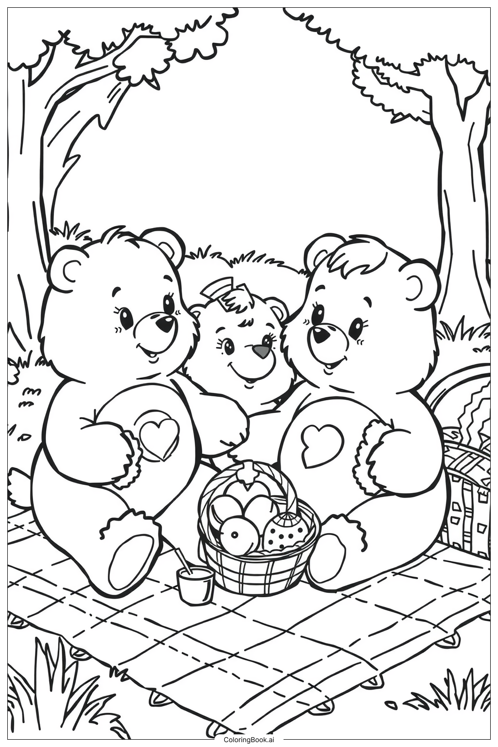 printable coloring pages care bears printable coloring pages care bears