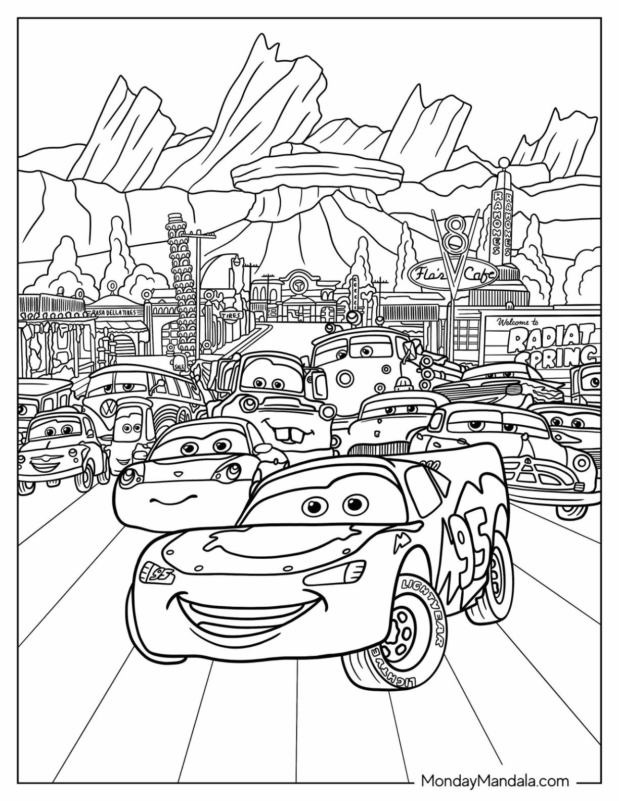 24 Disney Cars Coloring Pages Free PDF Printables 24 Disney Cars Coloring Pages Free PDF Printables