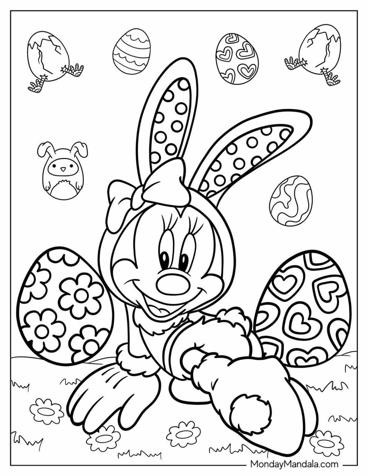 24 Disney Easter Coloring Pages Free PDF Printables 24 Disney Easter Coloring Pages Free PDF Printables