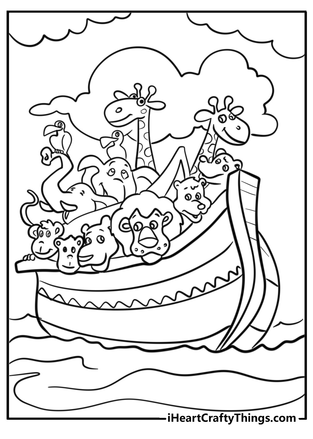 printable noah's ark animals printable noah's ark animals
