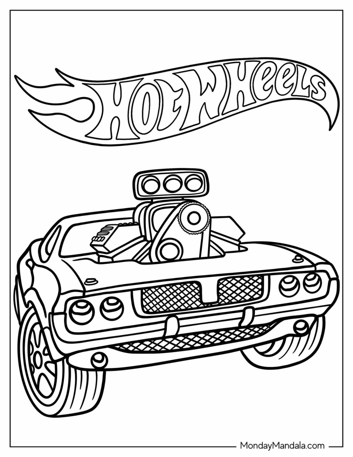 hot wheels car coloring page hot wheels car coloring page