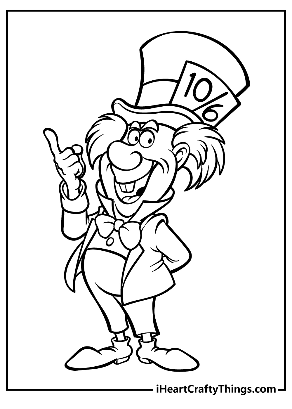 28 Alice In Wonderland Coloring Pages 100 Free Printables 