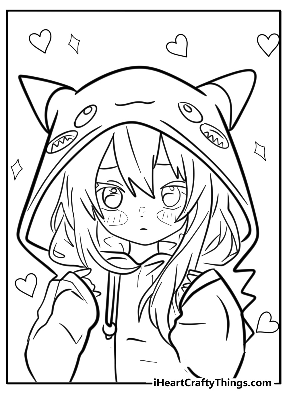 28 New Anime Girl Coloring Pages 100 Free To Print 28 New Anime Girl Coloring Pages 100 Free To Print