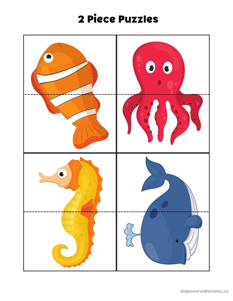 preschool animal puzzle printable preschool animal puzzle printable