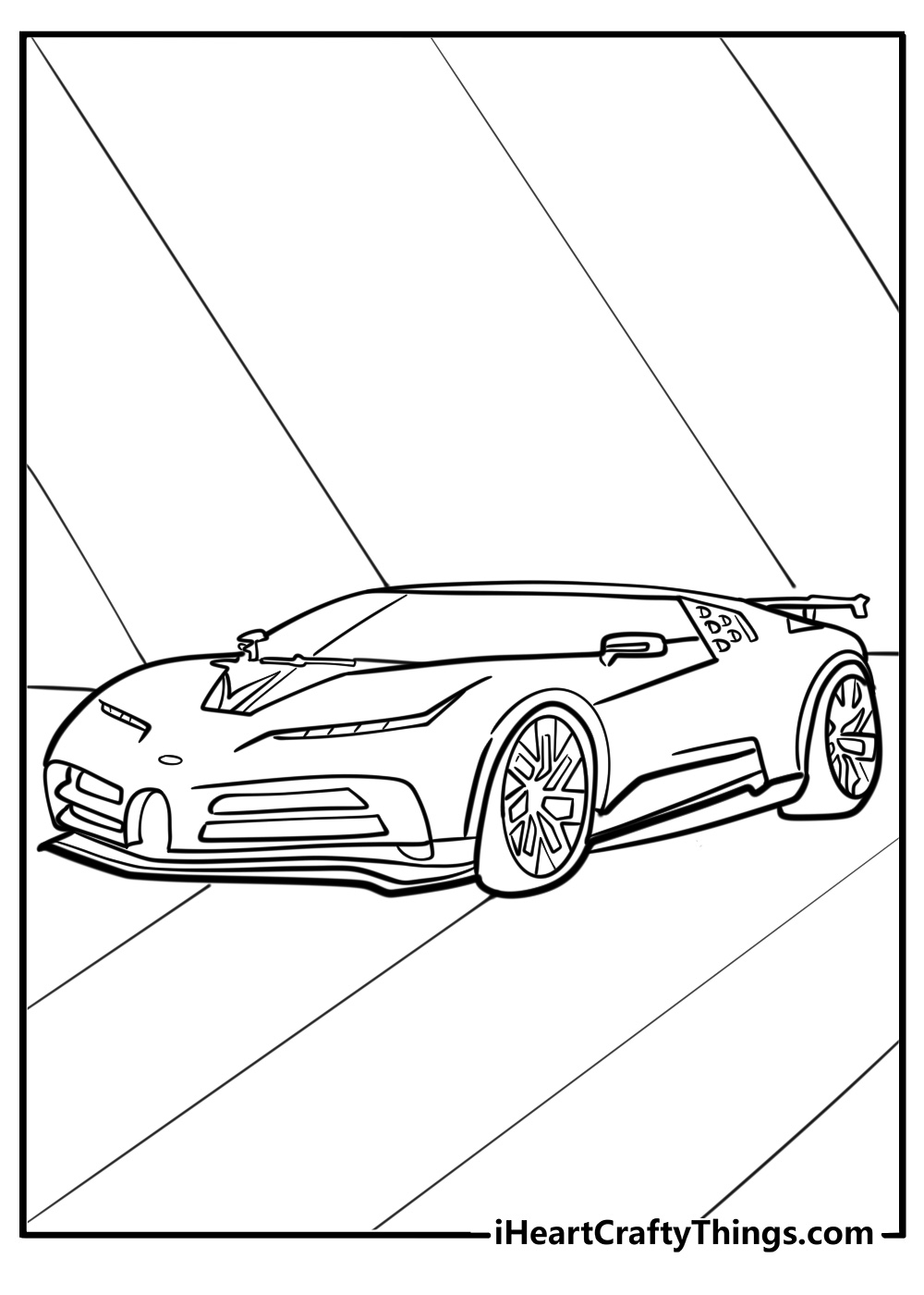 30 Bugatti Coloring Pages Free PDF Printables 