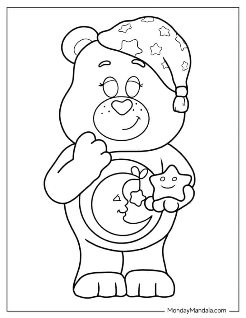 30 Care Bears Coloring Pages Free PDF Printables 30 Care Bears Coloring Pages Free PDF Printables