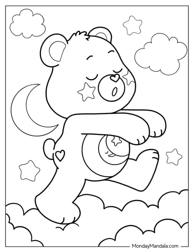 30 Care Bears Coloring Pages Free PDF Printables 30 Care Bears Coloring Pages Free PDF Printables