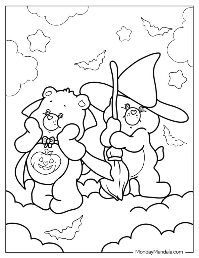 30 Care Bears Coloring Pages Free PDF Printables 30 Care Bears Coloring Pages Free PDF Printables