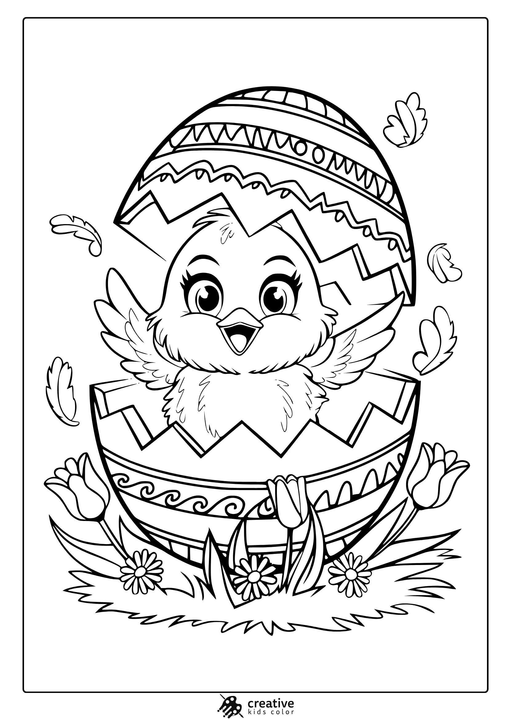 coloring pages easter