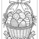 30 Easter Coloring Pages Free Printable PDFs