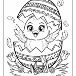 30 Easter Coloring Pages Free Printable PDFs