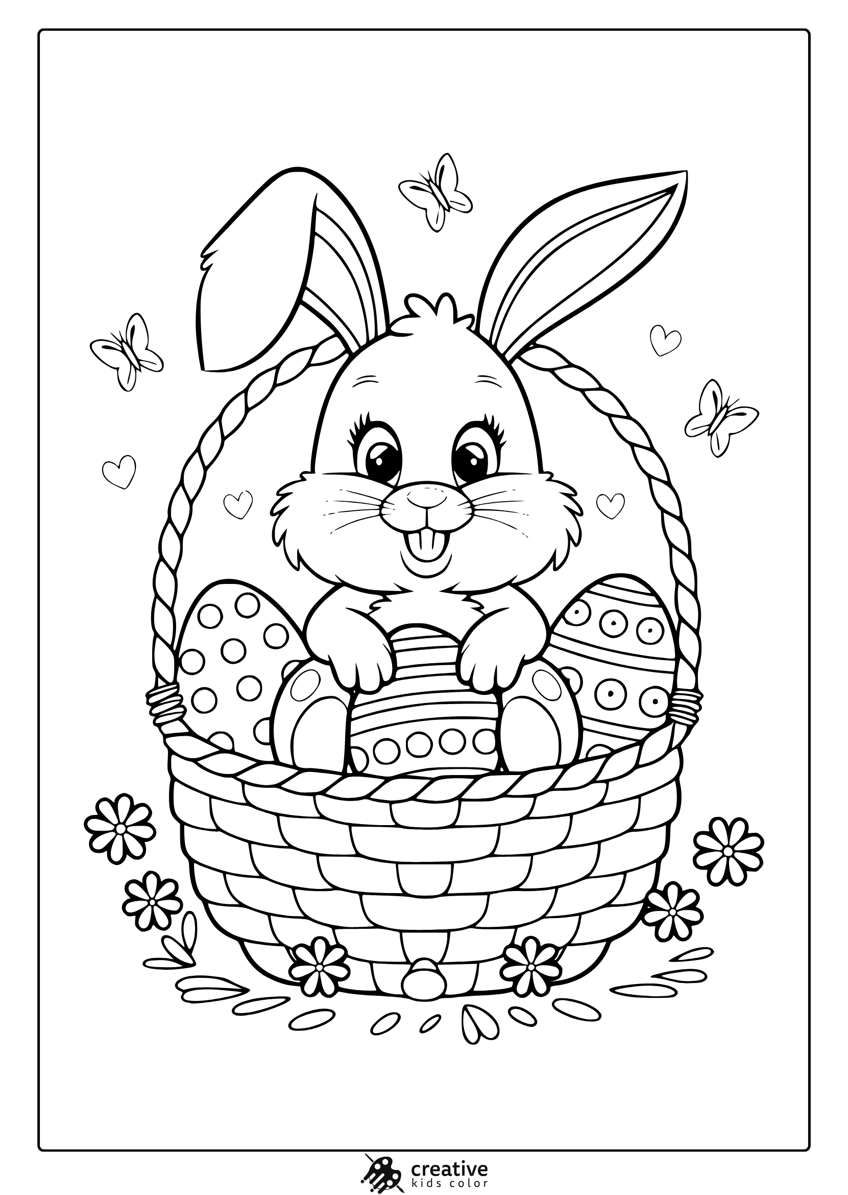 easter basket coloring pages easter basket coloring pages