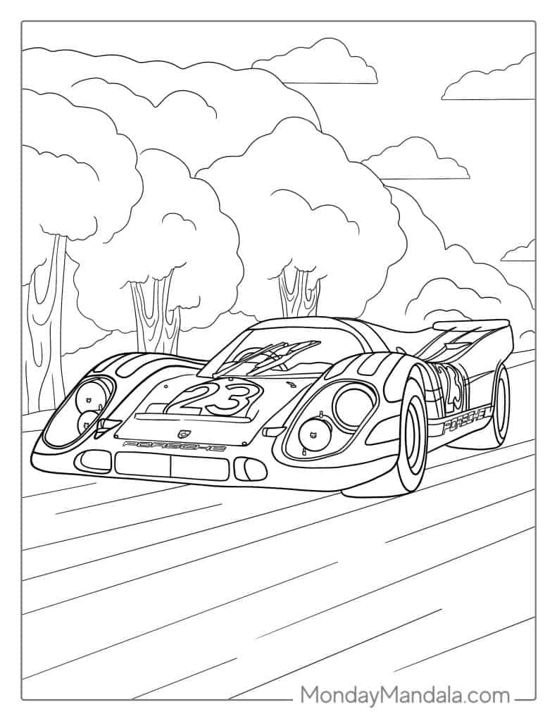 30 Race Car Coloring Pages Free PDF Printables 30 Race Car Coloring Pages Free PDF Printables