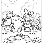 30 Sanrio Coloring Pages Free PDF Printables