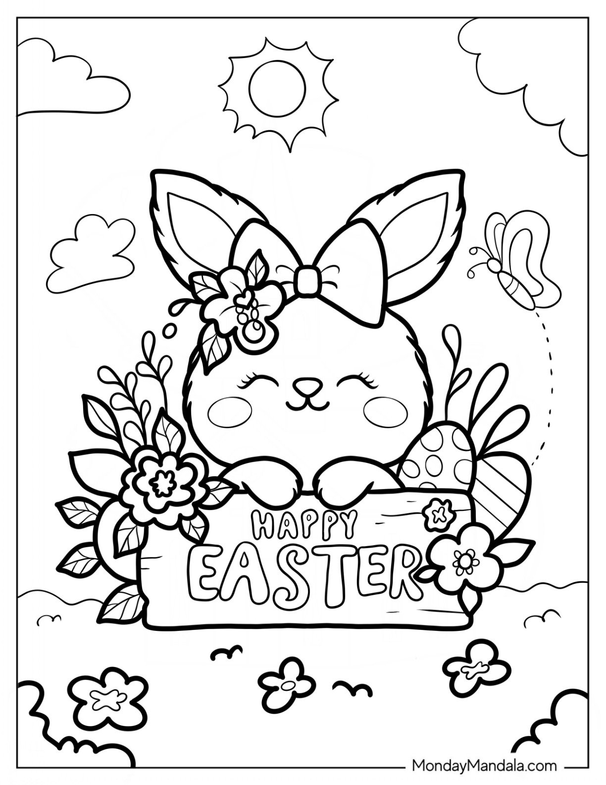 300 Easter Coloring Pages Free PDF Printables 300 Easter Coloring Pages Free PDF Printables