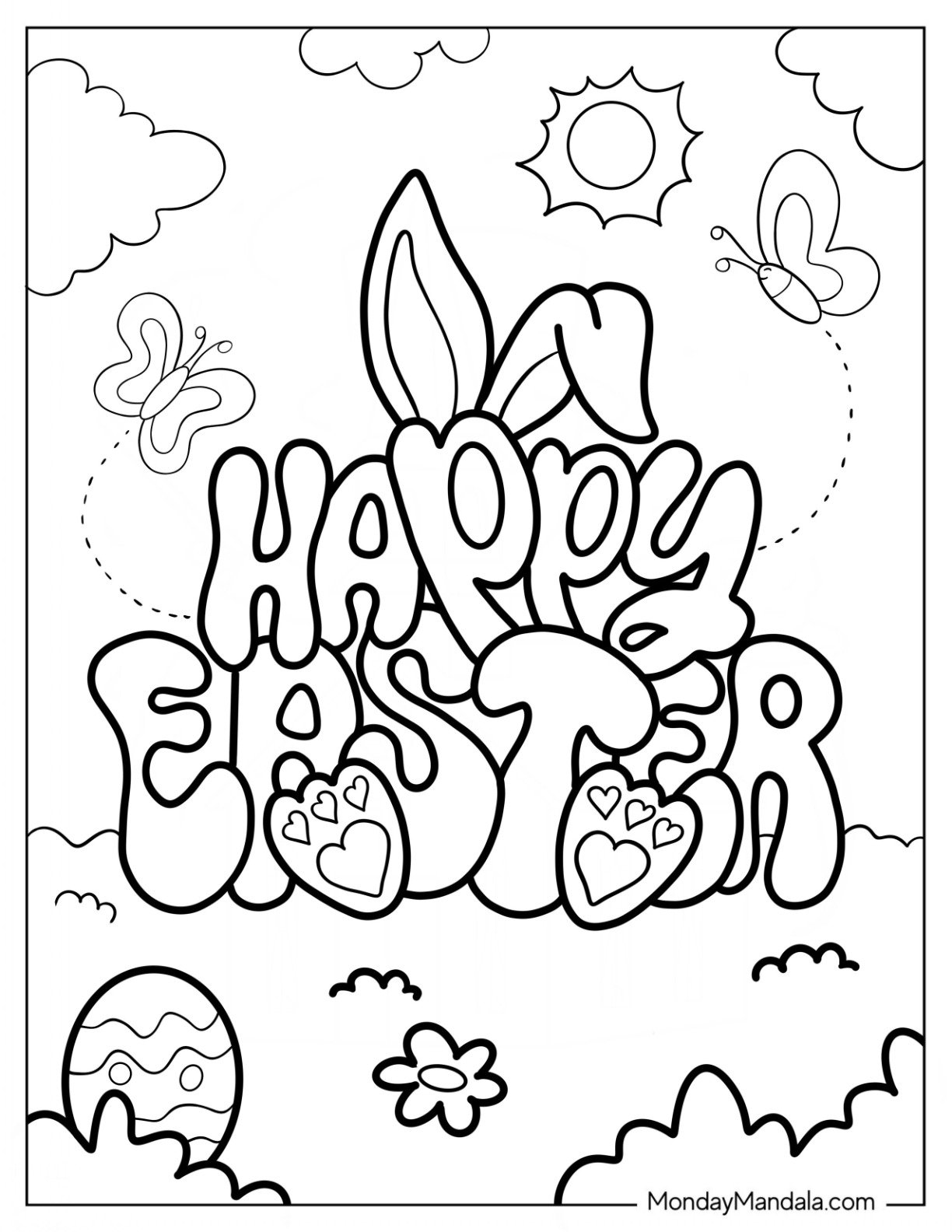 300 Easter Coloring Pages Free PDF Printables 300 Easter Coloring Pages Free PDF Printables