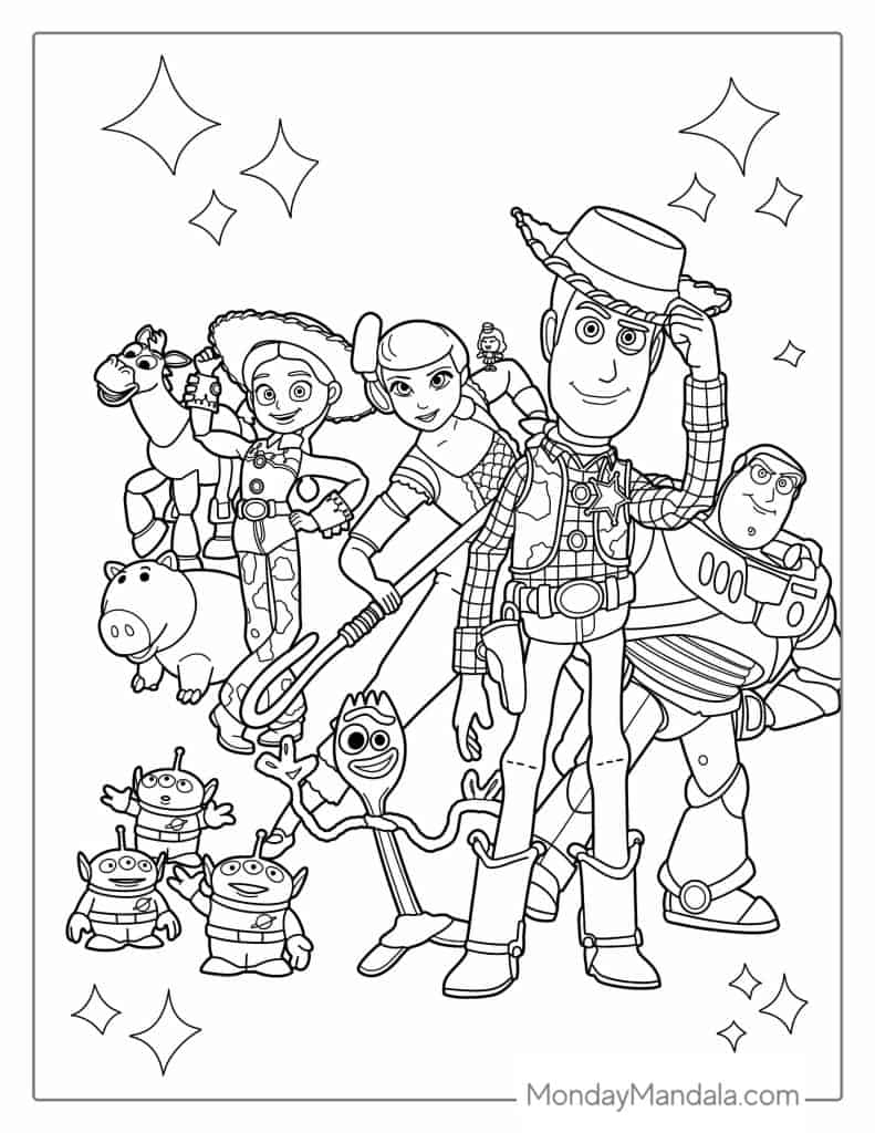 34 Toy Story Coloring Pages Free PDF Printables 34 Toy Story Coloring Pages Free PDF Printables