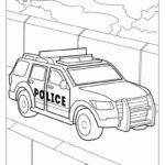 36 Police Car Coloring Pages Free PDF Printables