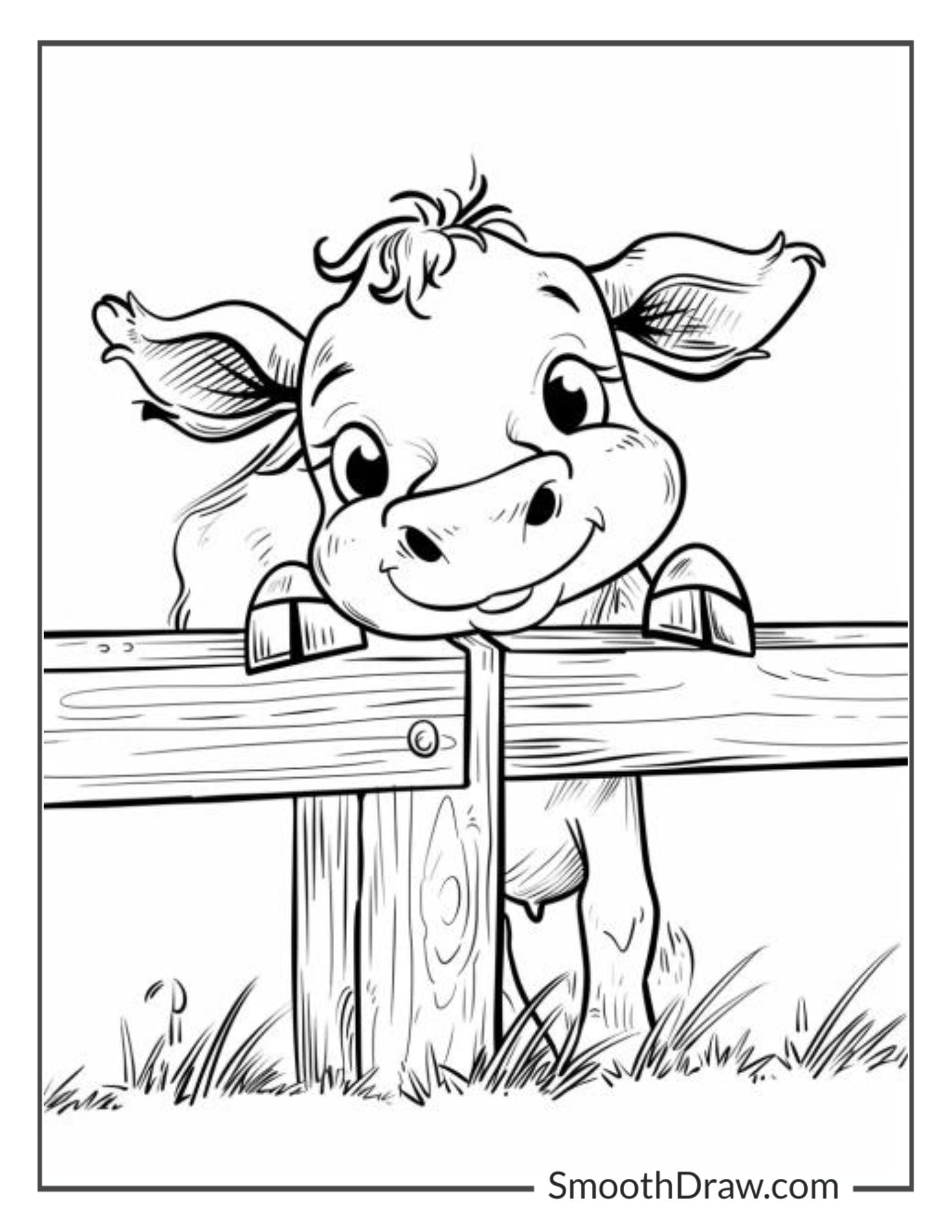 free printable farm animal coloring pages