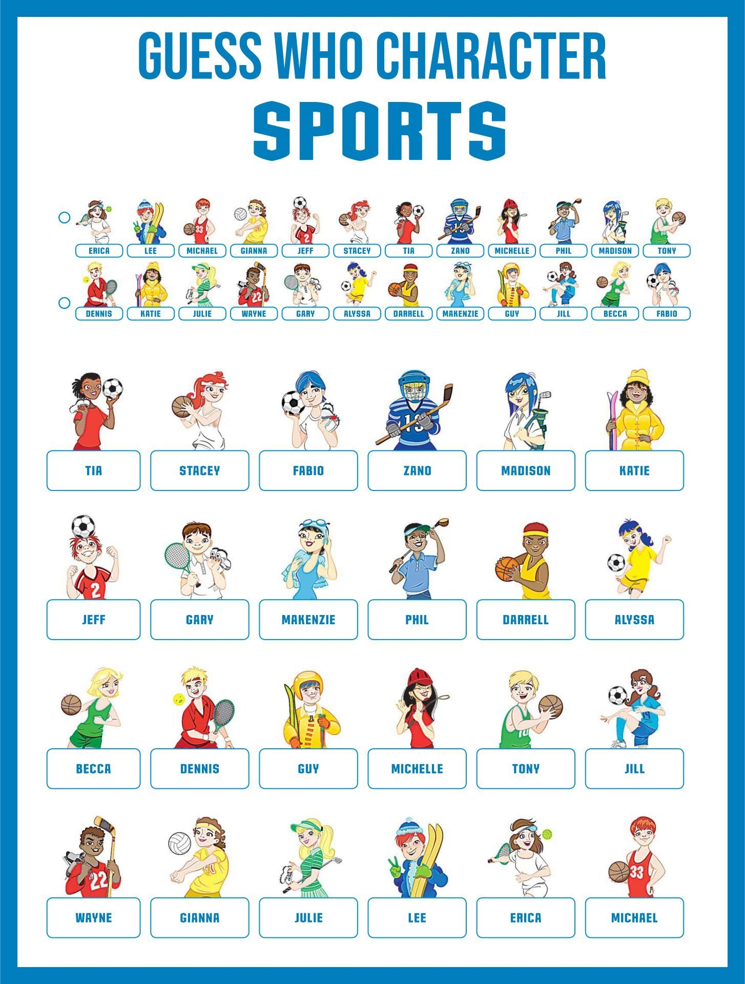 guess who printable characters guess who printable characters