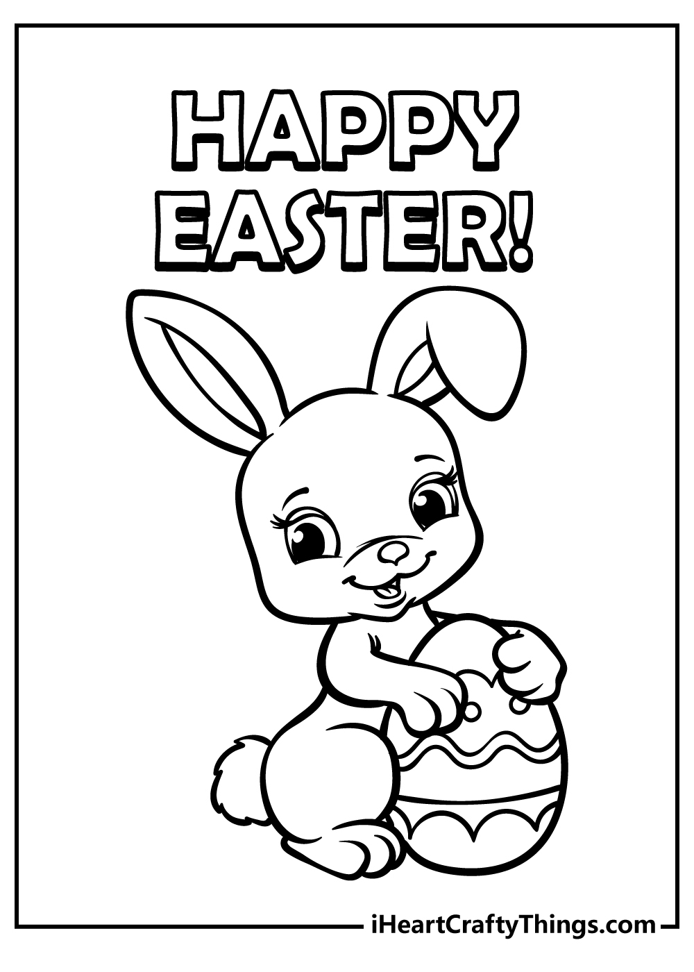 50 Easter Bunny Coloring Pages 100 Free Printables 50 Easter Bunny Coloring Pages 100 Free Printables