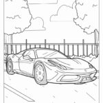 52 Car Coloring Pages Free PDF Printables