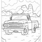 52 Car Coloring Pages Free PDF Printables
