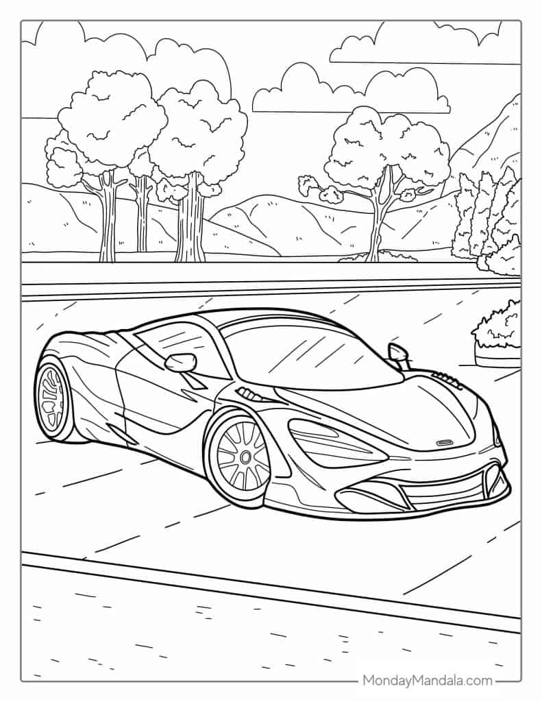 52 Car Coloring Pages Free PDF Printables 52 Car Coloring Pages Free PDF Printables