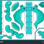 7 Thousand Animal Paper Craft Template Cut Royalty Free Images Stock Photos Pictures Shutterstock