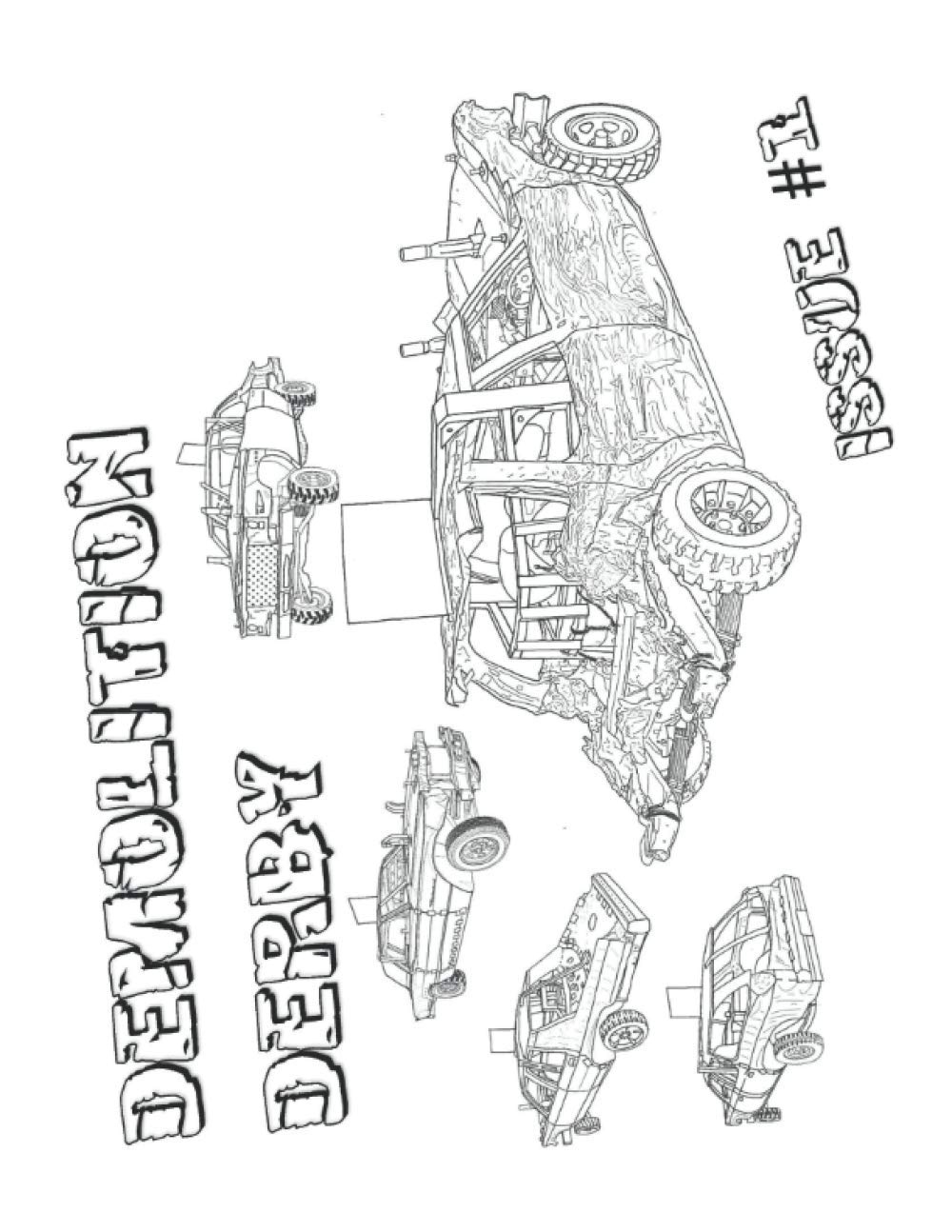 derby car coloring pages derby car coloring pages