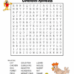 Animal Word Search Free Printable Dog Pet Dinosaur Puzzles Free Printables Monograms Design Tools Patterns DIY Projects