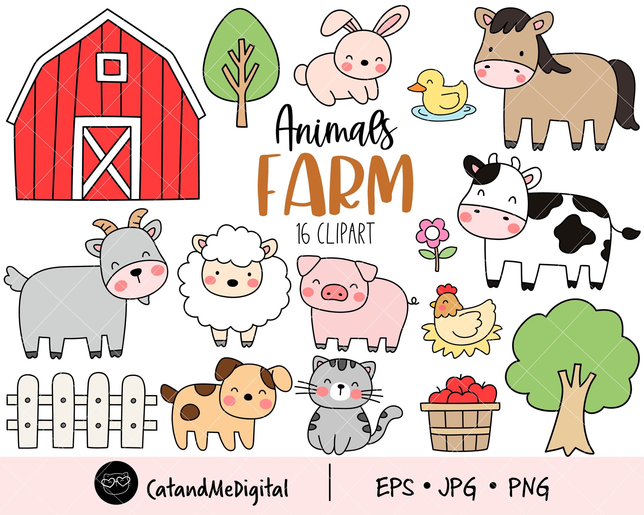 Animals Farm Clipart Cute Farm Animals Farm Clipart Animal Clipart Farm Printable Cow Sheep Horse Pig Duck Barn Clip Art Instant Download Etsy Animals Farm Clipart Cute Farm Animals Farm Clipart Animal Clipart Farm Printable Cow Sheep Horse Pig Duck Barn Clip Art Instant Download Etsy