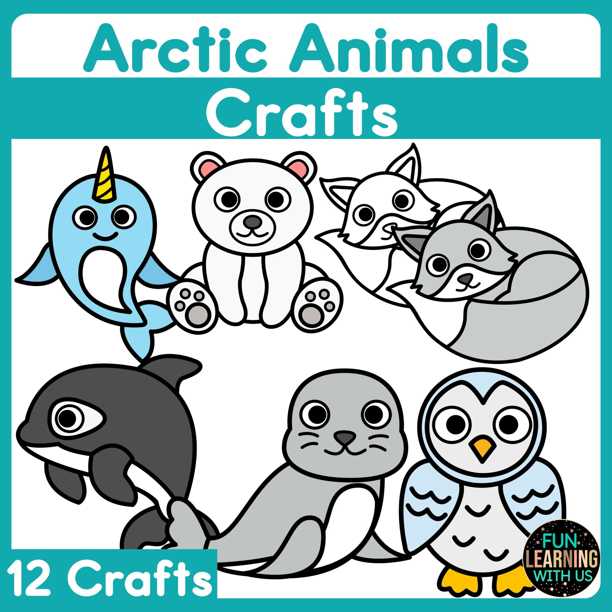 printable arctic animal crafts printable arctic animal crafts