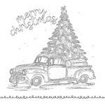 Best Christmas Car Coloring Page Coloring Pages Mimi Panda