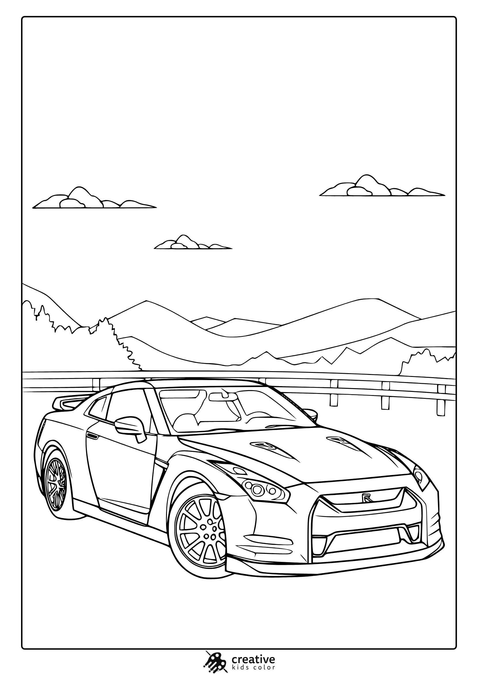 Car Coloring Pages 30 Free Printable PDF 