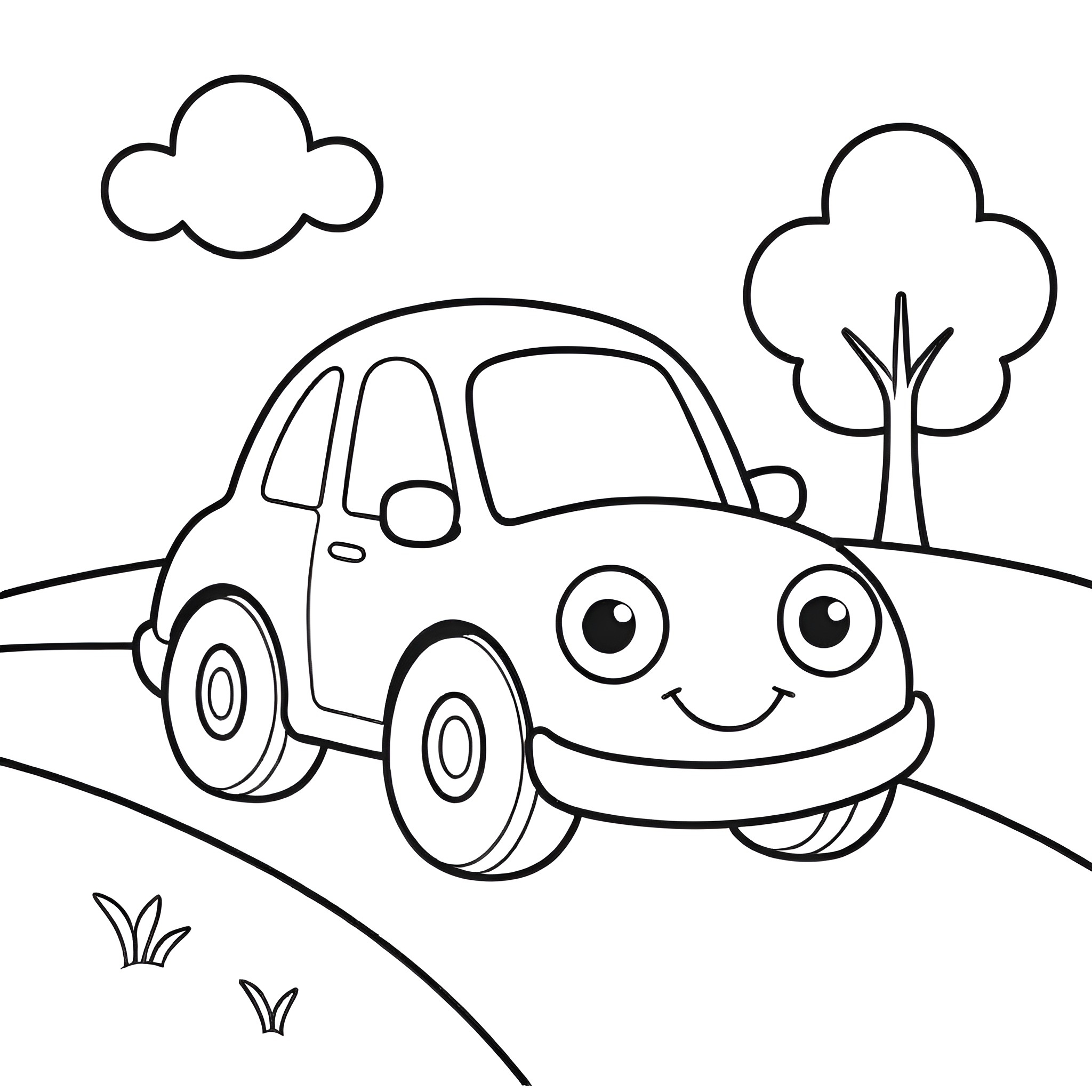 car coloring page free car coloring page free