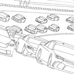 Car Race Childrens Coloring Page Car Race Coloring Page Racecar Coloring Page NASCAR Coloring Page Digital Download Coloring Pages Etsy