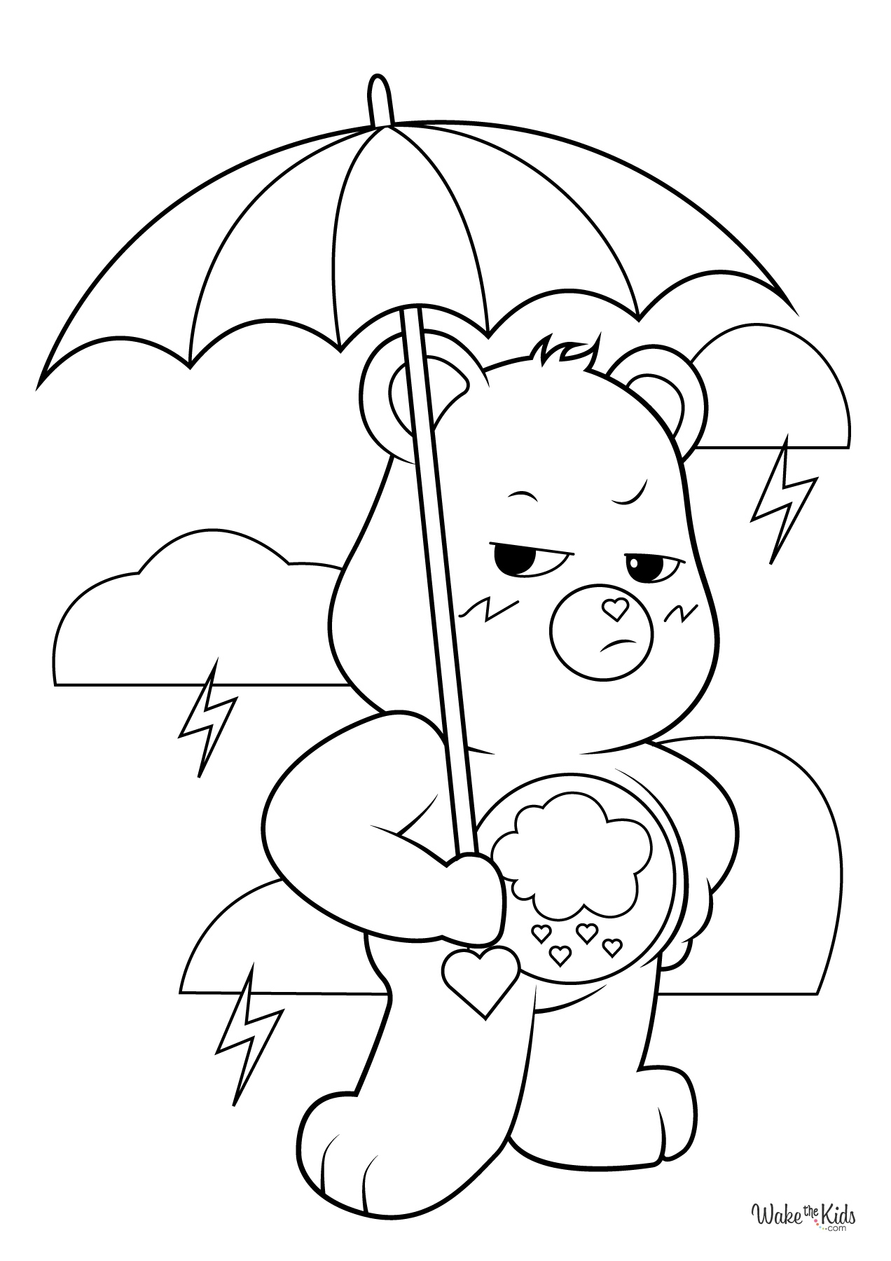 Care Bear Coloring Pages Free Printable PDFs WakeTheKids Care Bear Coloring Pages Free Printable PDFs WakeTheKids