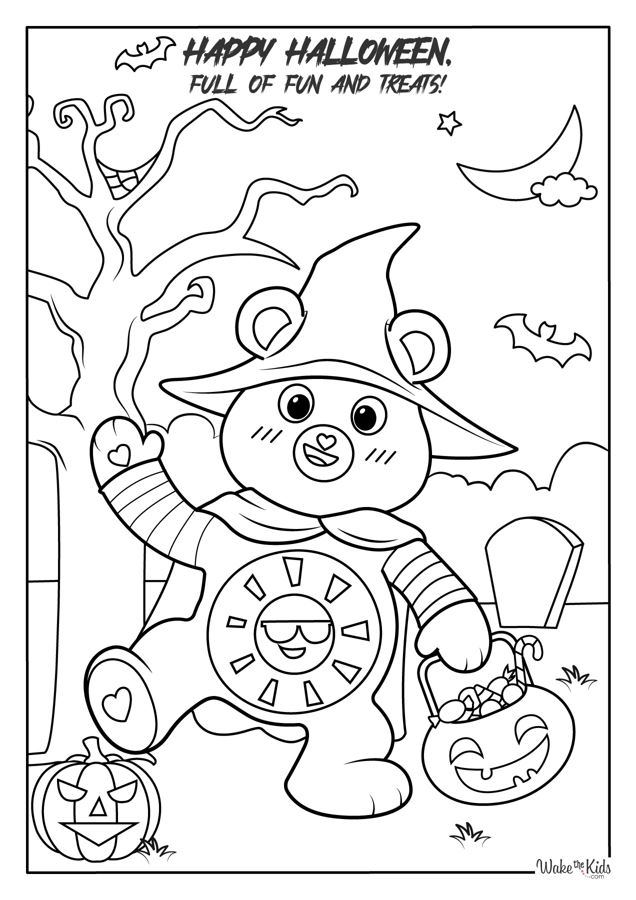 Care Bear Coloring Pages Free Printable PDFs WakeTheKids Care Bear Coloring Pages Free Printable PDFs WakeTheKids