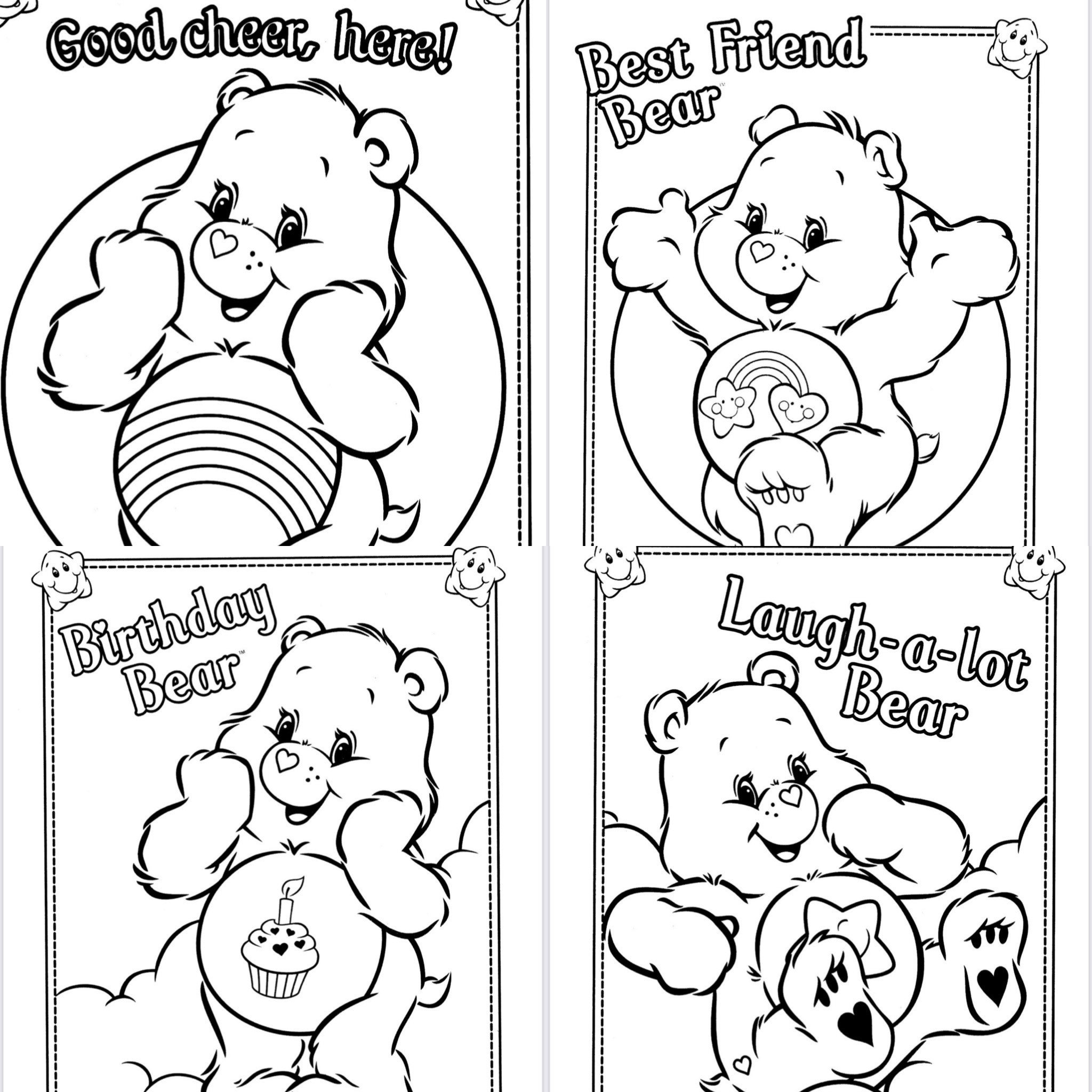 grumpy care bear coloring pages grumpy care bear coloring pages