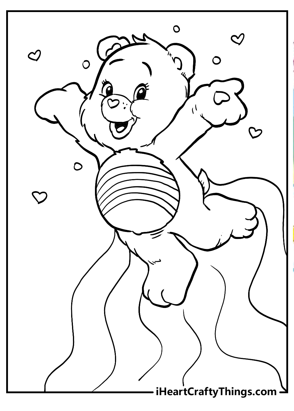coloring pages care bears coloring pages care bears