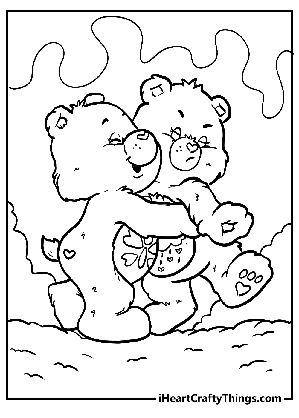 Care Bears Coloring Pages I Heart Crafty Things Care Bears Coloring Pages I Heart Crafty Things