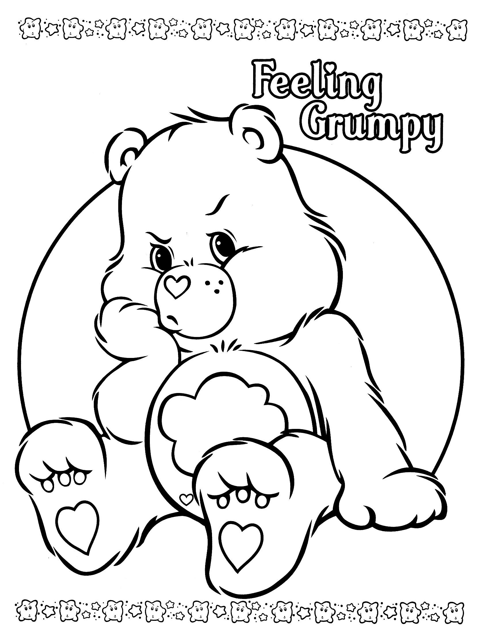Care Bears Coloring Pages Care Bears Coloring Pages